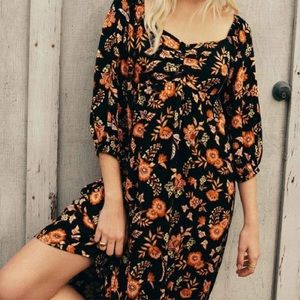 Billabong Swept Away Midi Dress